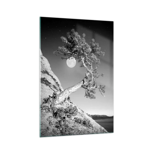 Glastavla - Bild på glas - Segerrik kämpe - 70x100 cm