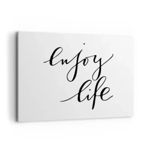 Canvastavla - Bild på duk - Ingenting att tillägga… - 100x70 cm