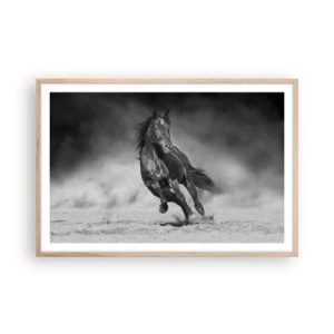 Affisch i ram av ljusek - Värd själva emiren - 91x61 cm