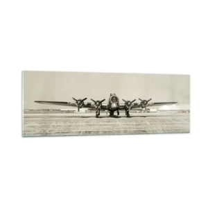 Glastavla - Bild på glas - Redo som vanligt - 90x30 cm