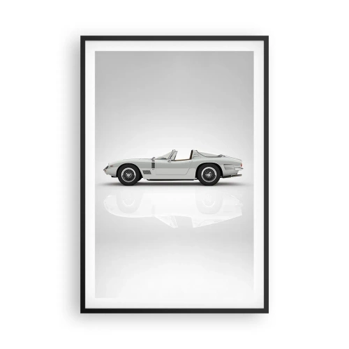 Affisch i svart ram - Ett löfte om lek - 61x91 cm