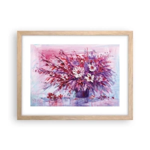 Affisch i ram av ljusek - Oskuld och passion  - 40x30 cm