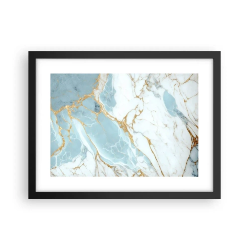 Affisch i svart ram - Stenrikedom - 40x30 cm