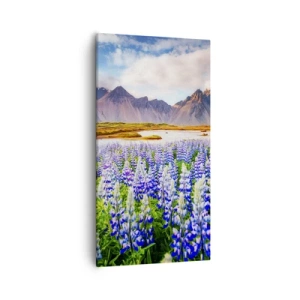 Canvastavla - Bild på duk - Styrka och stränghet bredvid mildhet - 55x100 cm