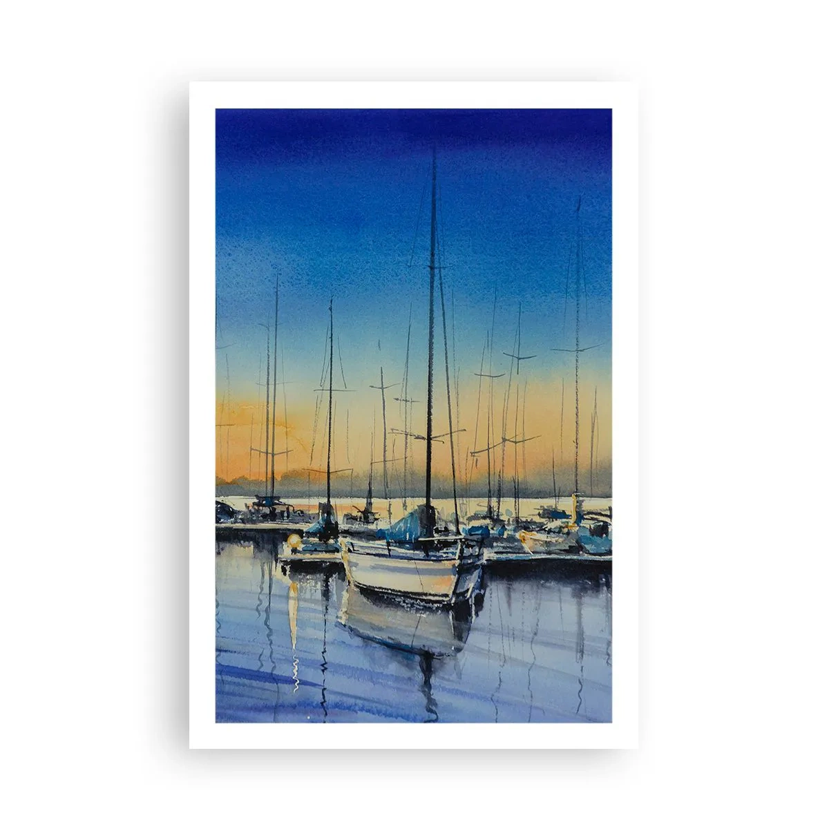 Affisch - Slutet på en bra dag - 61x91 cm