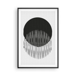 Affisch i svart ram - Hans alter ego - 61x91 cm