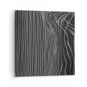 Canvastavla - Bild på duk - Rytm och accent - 70x70 cm