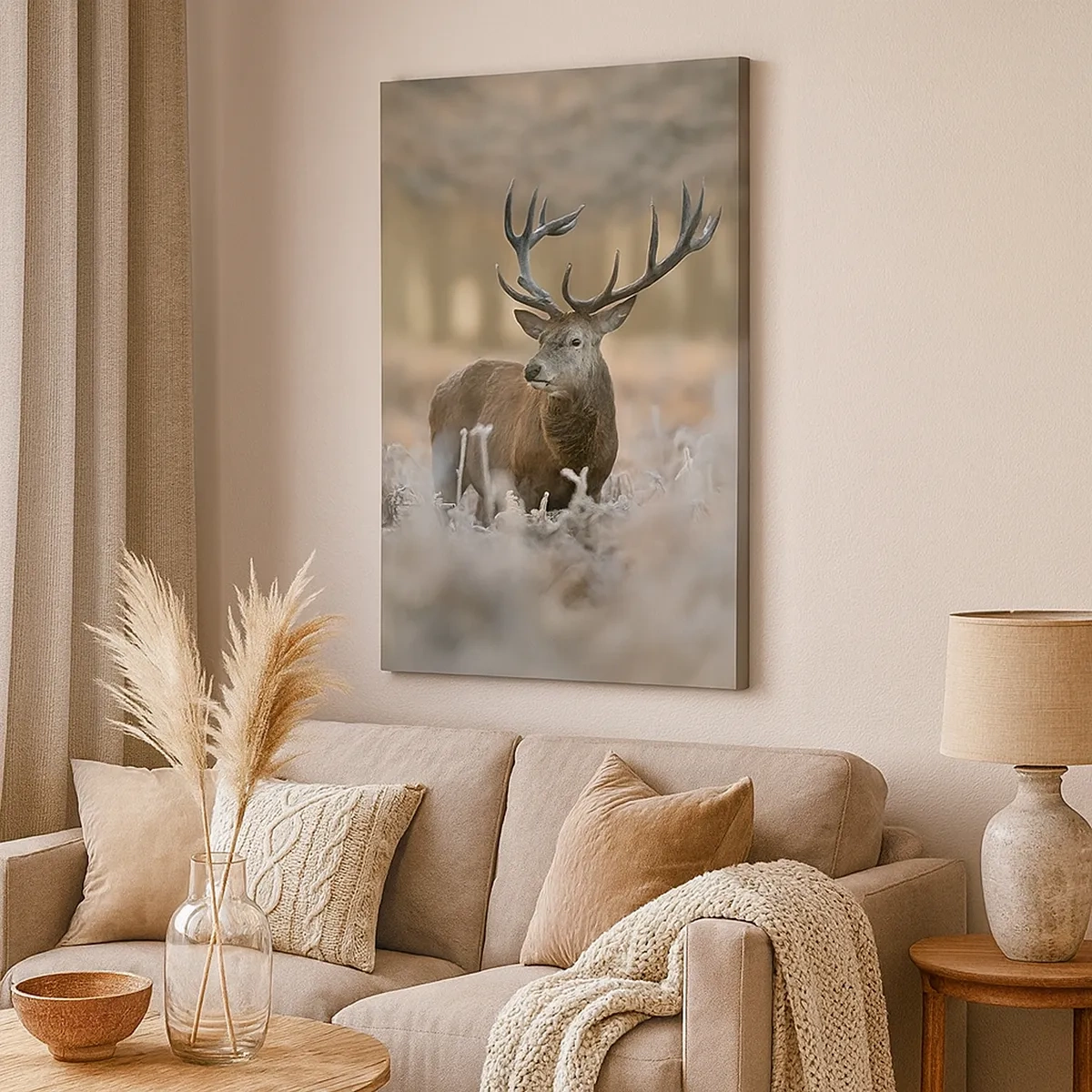 Canvastavla - Bild på duk - Uppfriskande morgon - 50x70 cm