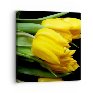 Canvastavla - Bild på duk - Skapad av rena solen - 30x30 cm