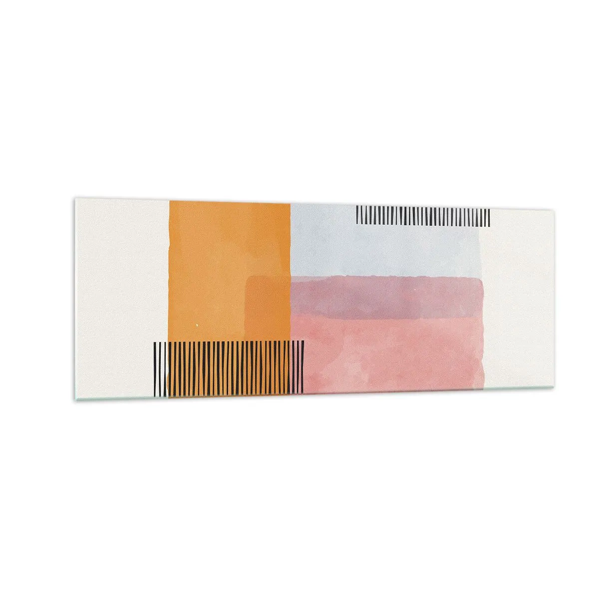 Glastavla - Bild på glas - Från hörna till hörna - 140x50 cm