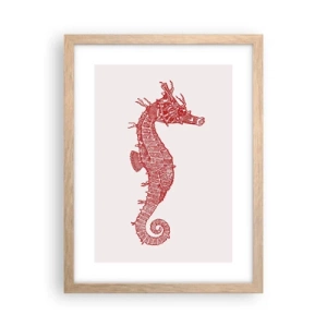 Affisch i ram av ljusek - En intrikat varelse - 30x40 cm