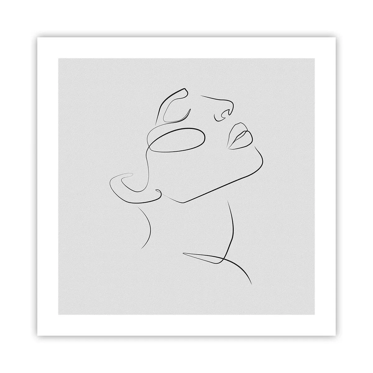 Affisch - Drömmens meander - 50x50 cm