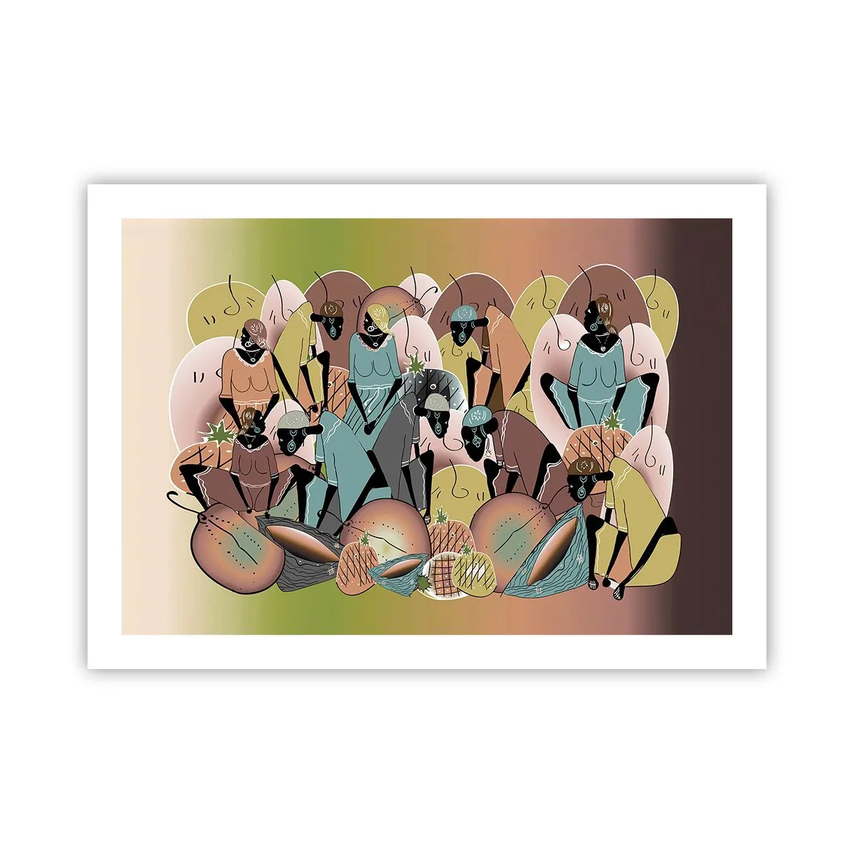 Affisch - Högtiden kommer - 70x50 cm