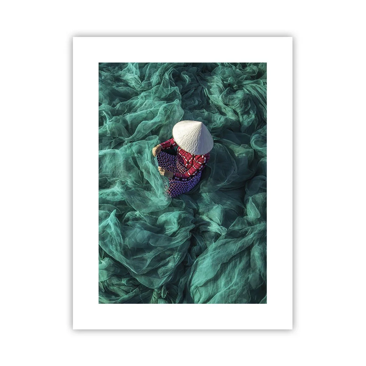 Affisch - I nätens hav - 30x40 cm