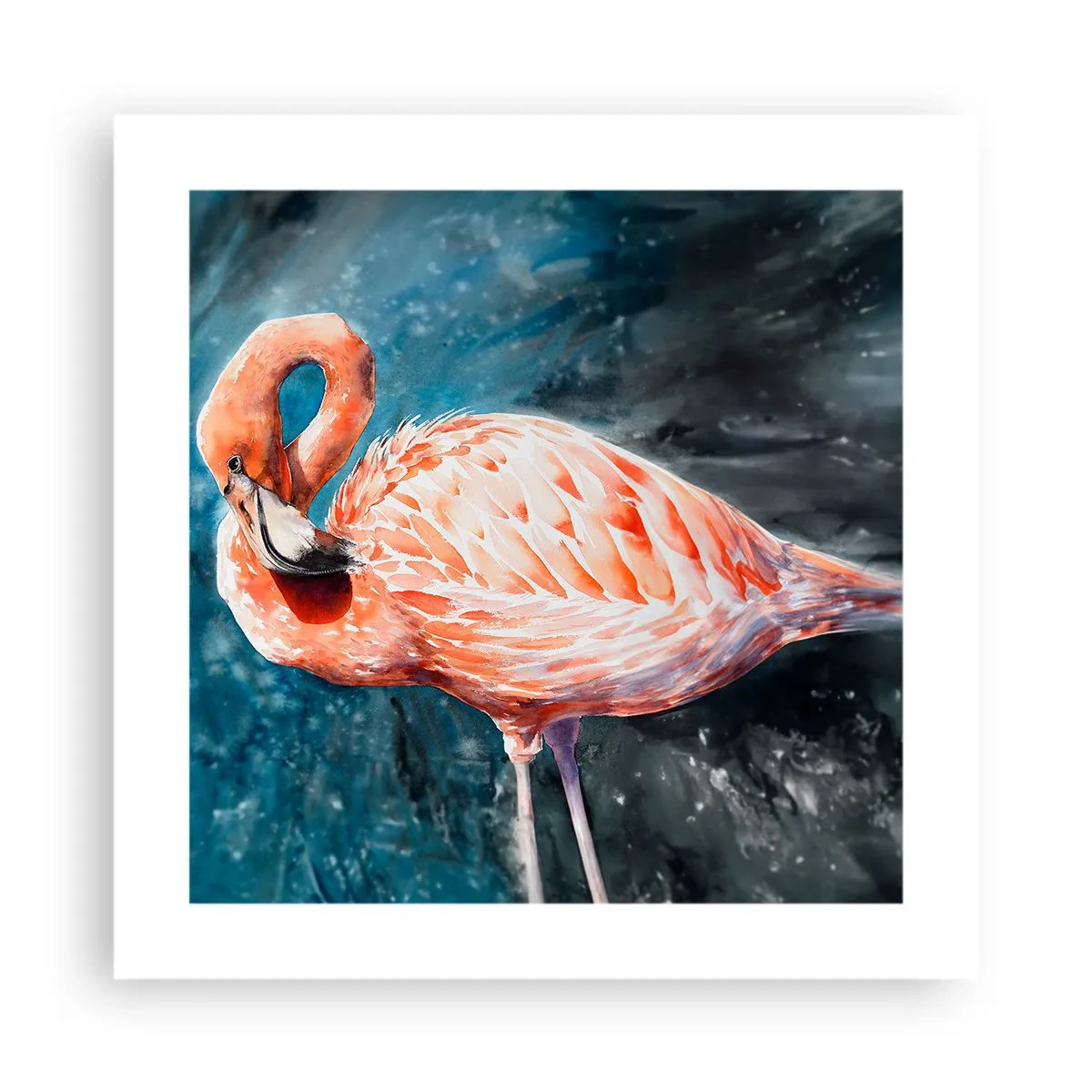 Affisch - Dekorativt till sin natur - 40x40 cm