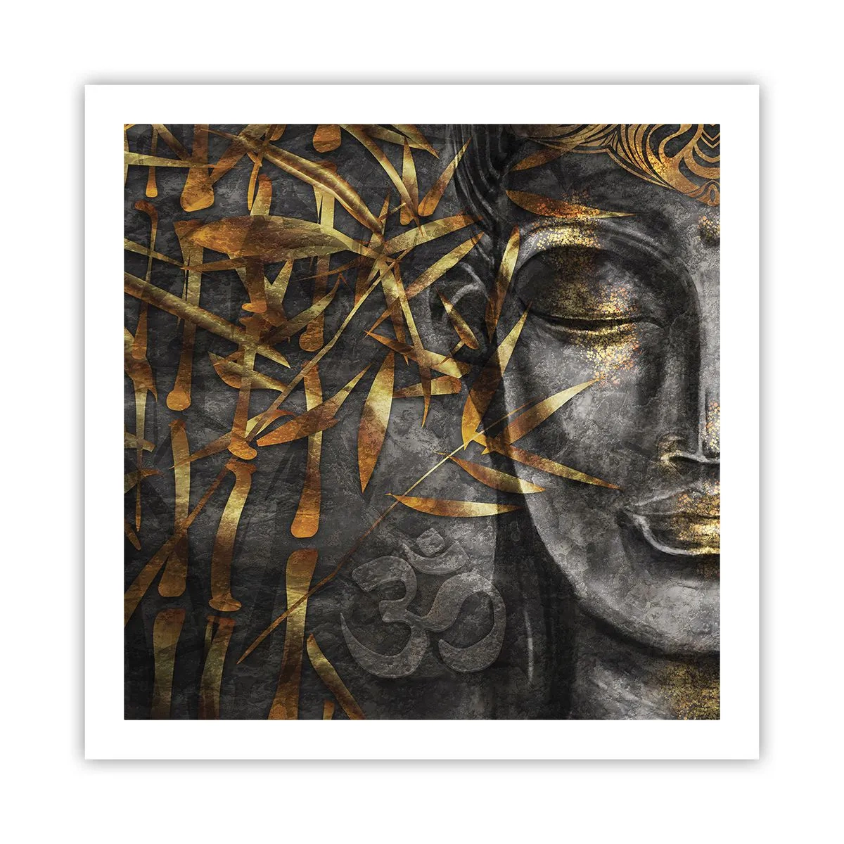 Affisch - Känn lugnet - 60x60 cm