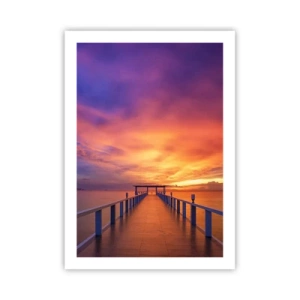 Affisch - Utan ände - 50x70 cm