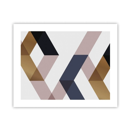 Affisch - Plan och vinklar - 50x40 cm