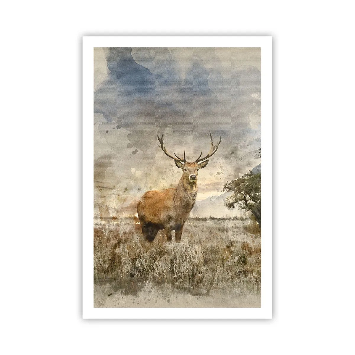 Affisch - Värdighet - styrka - dignitet - 61x91 cm