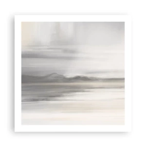 Affisch - En eftertänksam bakgrund - 60x60 cm