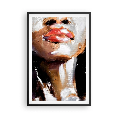 Affisch i svart ram - Stolthet utan fördomar - 61x91 cm