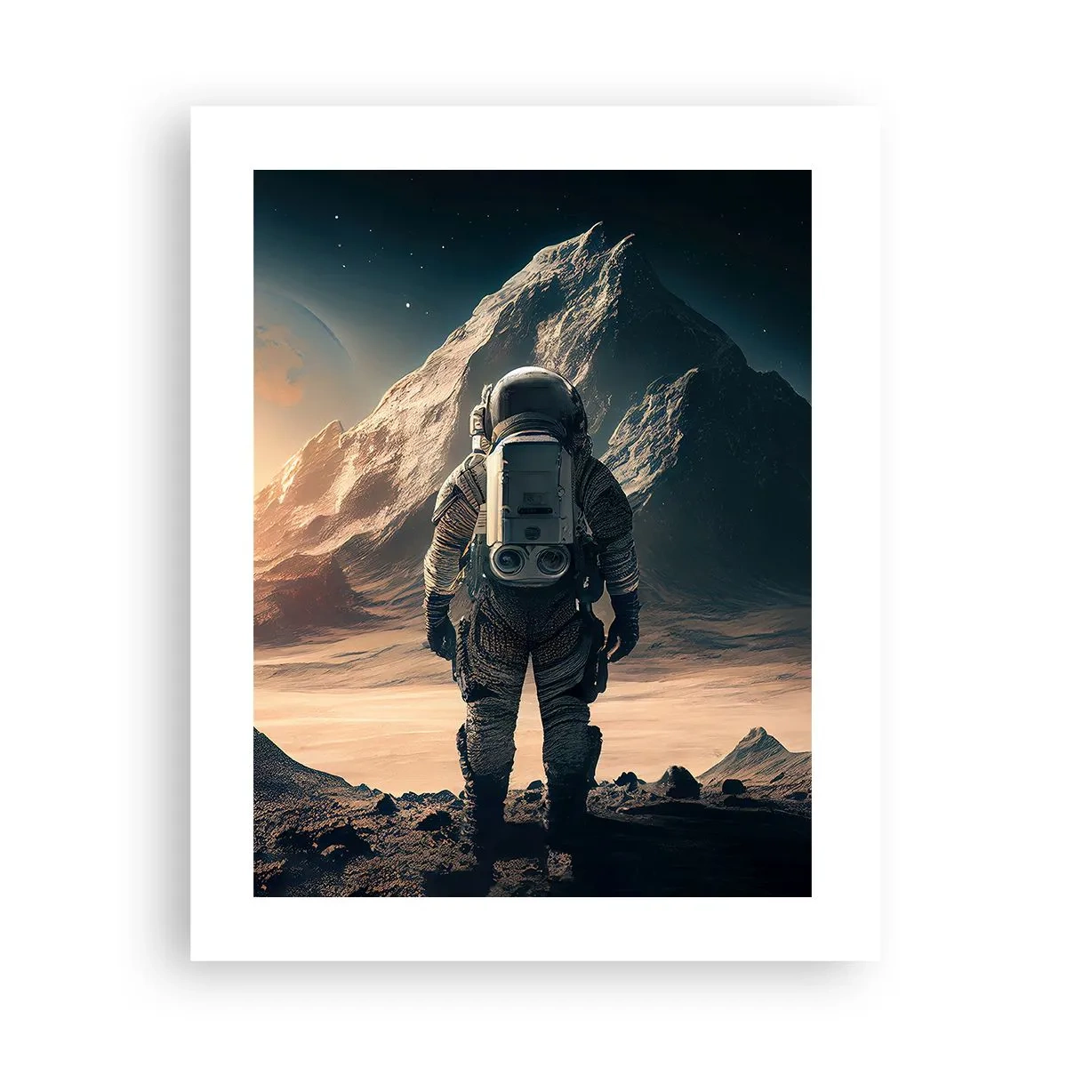 Affisch - En ny utmaning - 40x50 cm