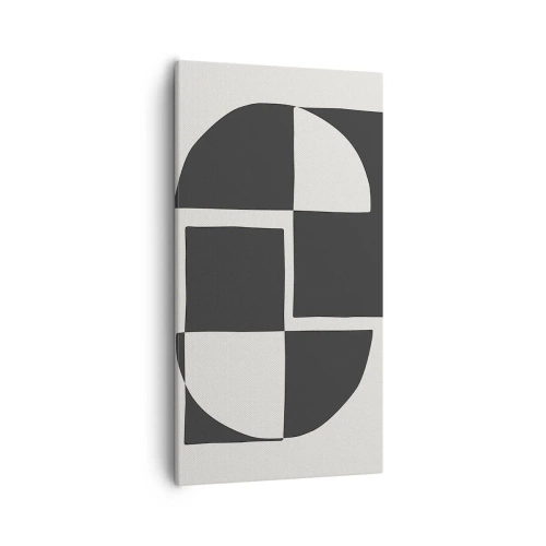 Canvastavla - Bild på duk - Antites – syntes - 55x100 cm