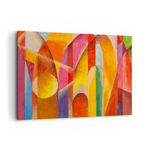 Canvastavla - Bild på duk - Solens domkyrka - 120x80 cm