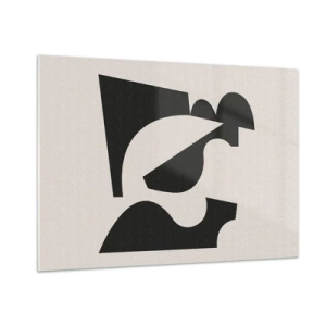 Glastavla - Bild på glas - För självmontering - 100x70 cm