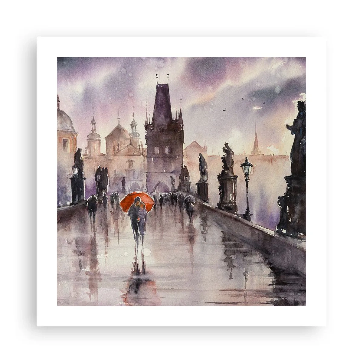 Affisch - Människor förändras inte - 50x50 cm