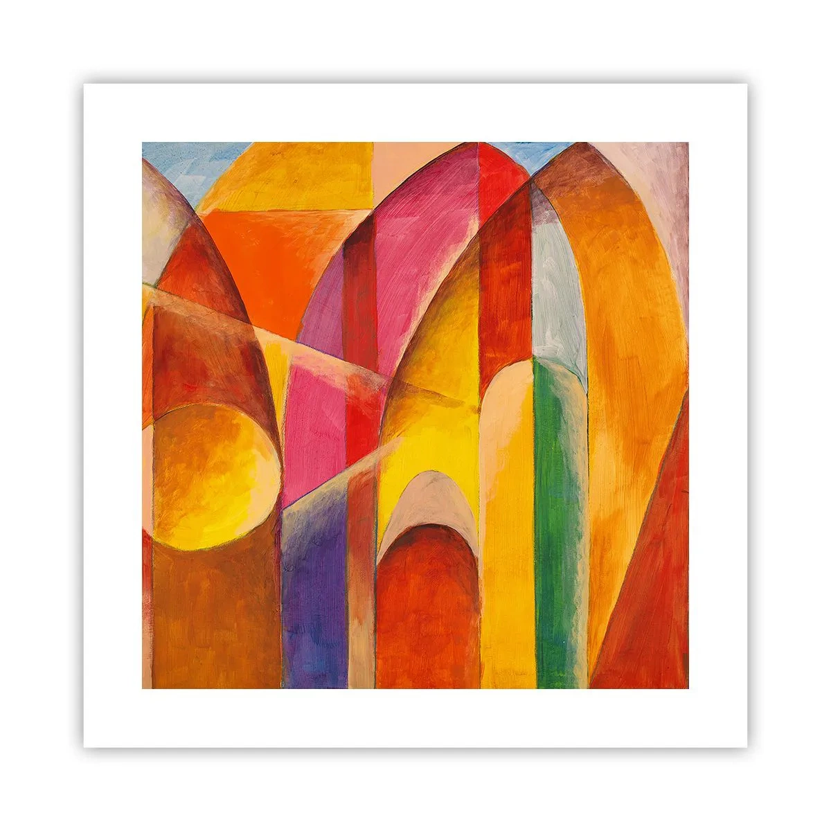 Affisch - Solens domkyrka - 40x40 cm