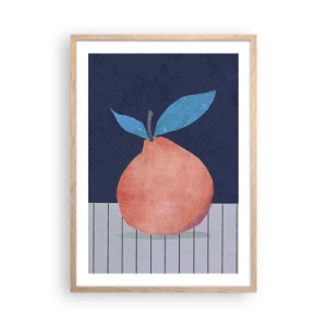 Affisch i ram av ljusek - Konvexitet och planhet - 50x70 cm