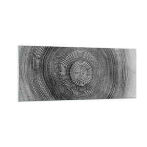 Glastavla - Bild på glas - Ett tecken i tiden - 100x40 cm