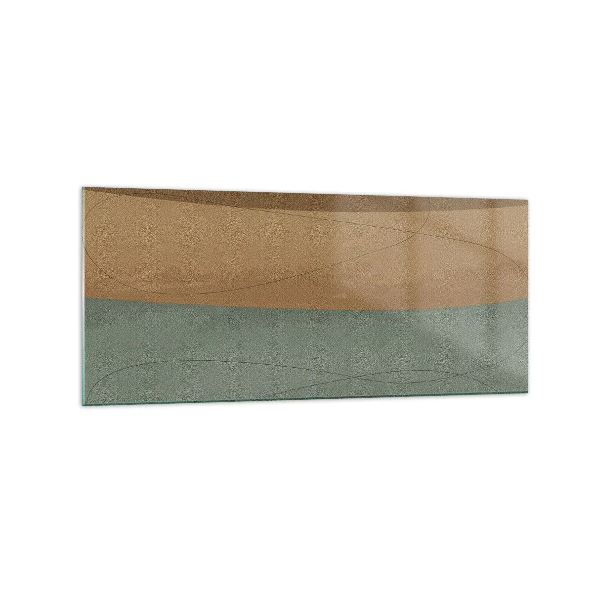 Glastavla - Bild på glas - Horisontell komposition - 120x50 cm