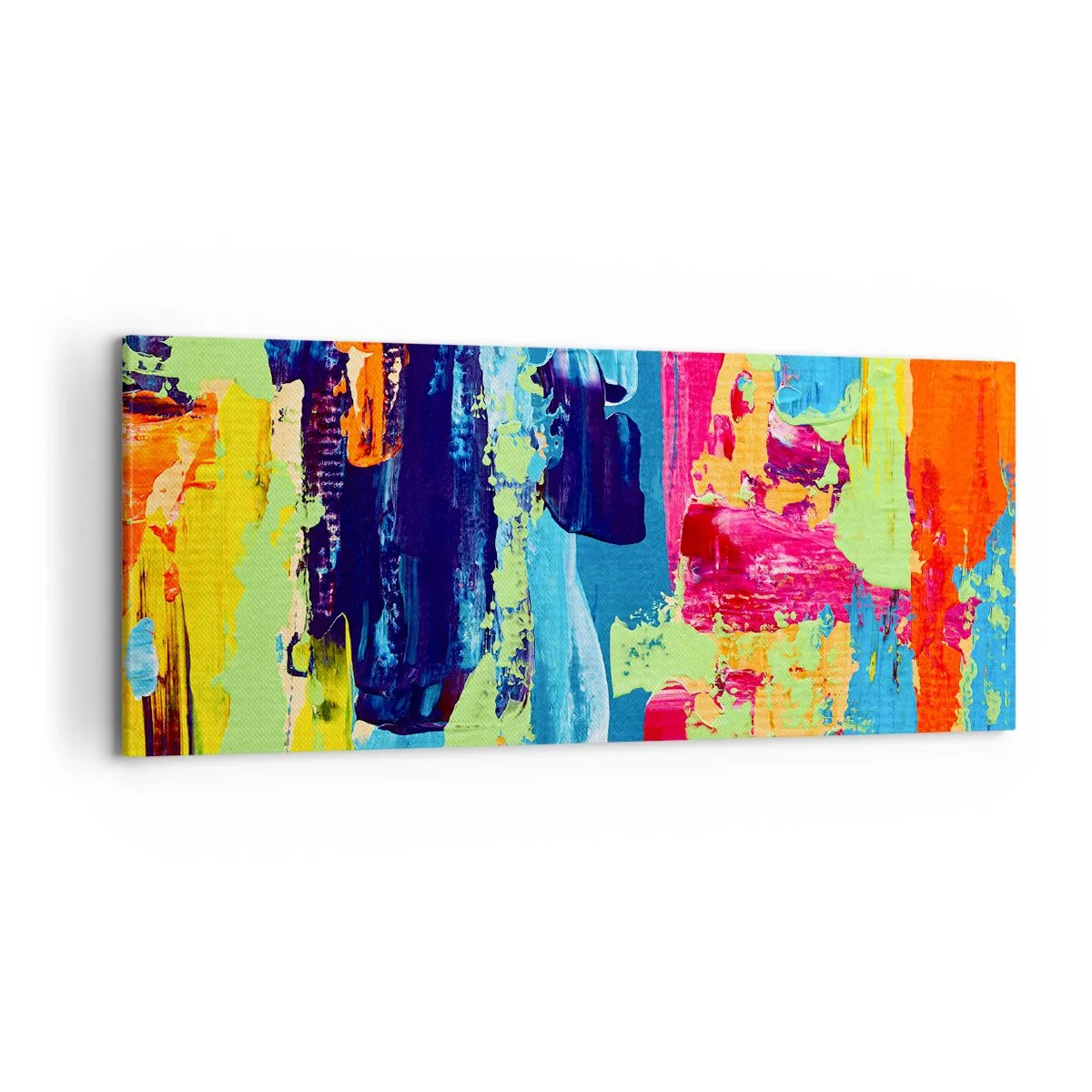 Canvastavla - Bild på duk - Livet är skönt! - 120x50 cm