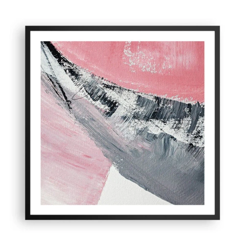 Affisch i svart ram - Anpassad komposition - 60x60 cm