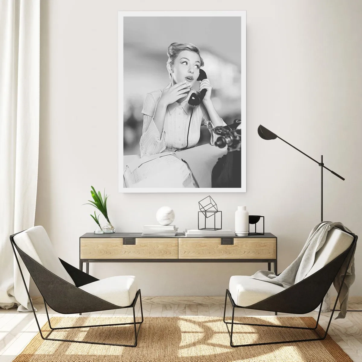 Affisch - Hallå, tillbaka till 50-talet. - 70x100 cm