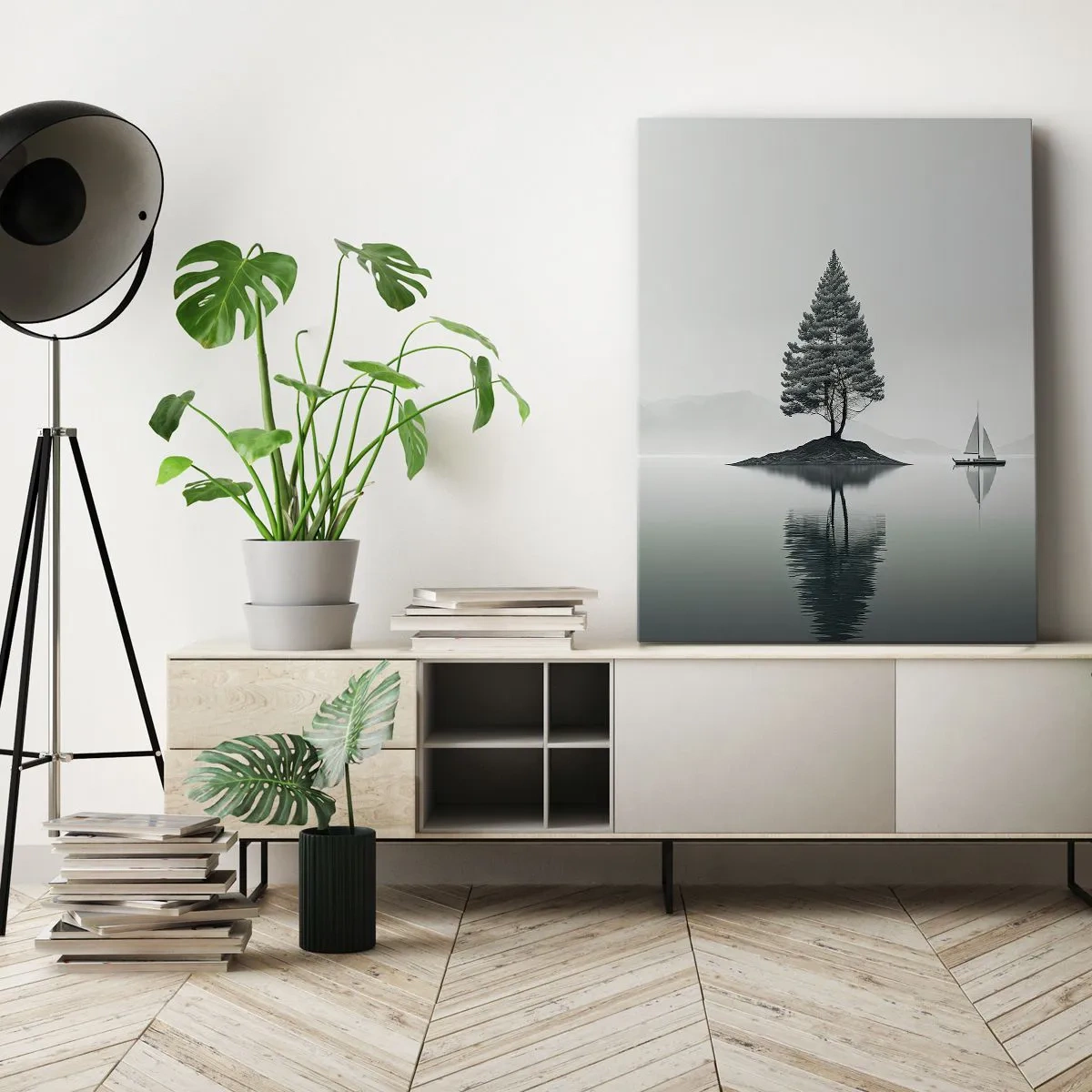 Canvastavla - Bild på duk - En dröm - 50x70 cm