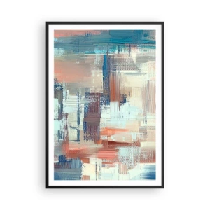 Affisch i svart ram - Att nå ljuset - 70x100 cm