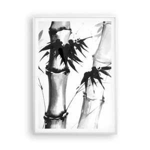 Affisch i vit ram - Inzoomad orient - 70x100 cm