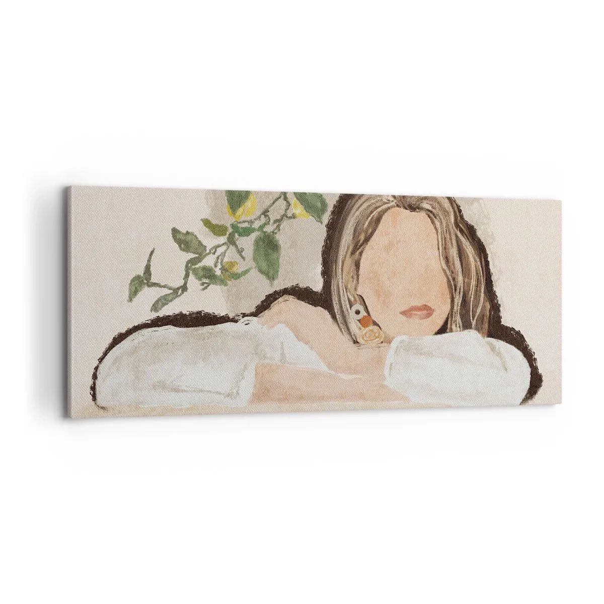 Canvastavla - Bild på duk - Sydlig skönhet - 100x40 cm