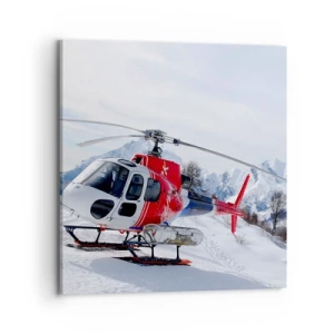 Canvastavla - Bild på duk - Alltid redo - 70x70 cm