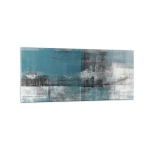 Glastavla - Bild på glas - Vatten och luft - 120x50 cm