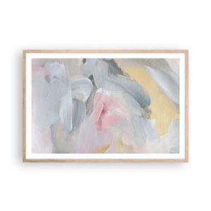 Affisch i ram av ljusek - I en pastellfärgad värld - 91x61 cm