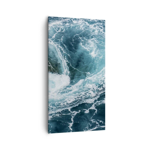 Canvastavla - Bild på duk - Porten till jordens inre - 55x100 cm