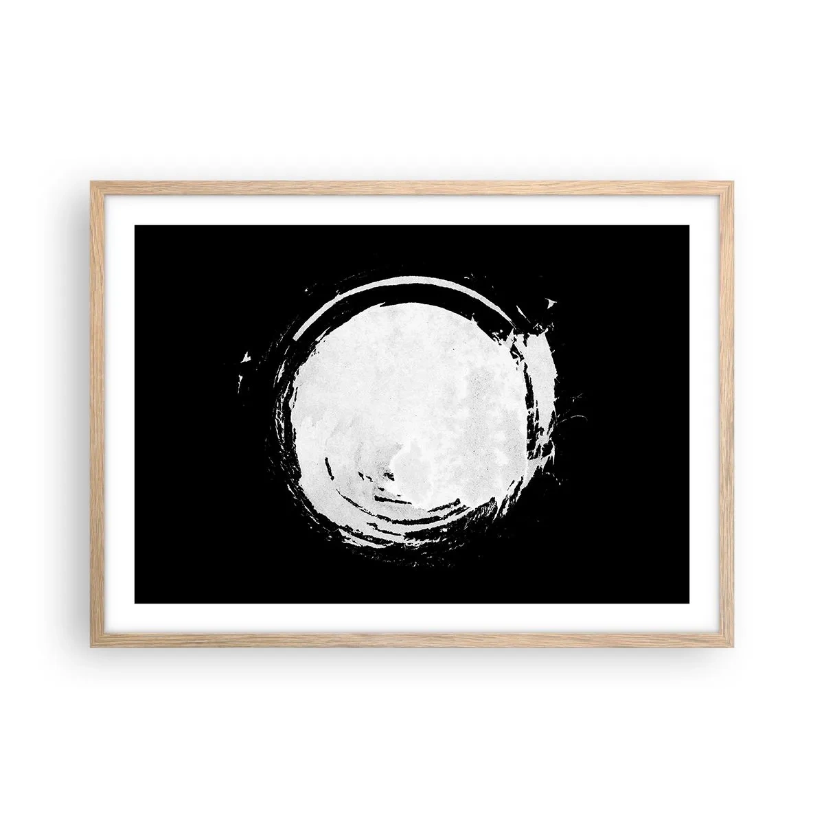 Affisch i ram av ljusek - Den goda vägen ut - 70x50 cm