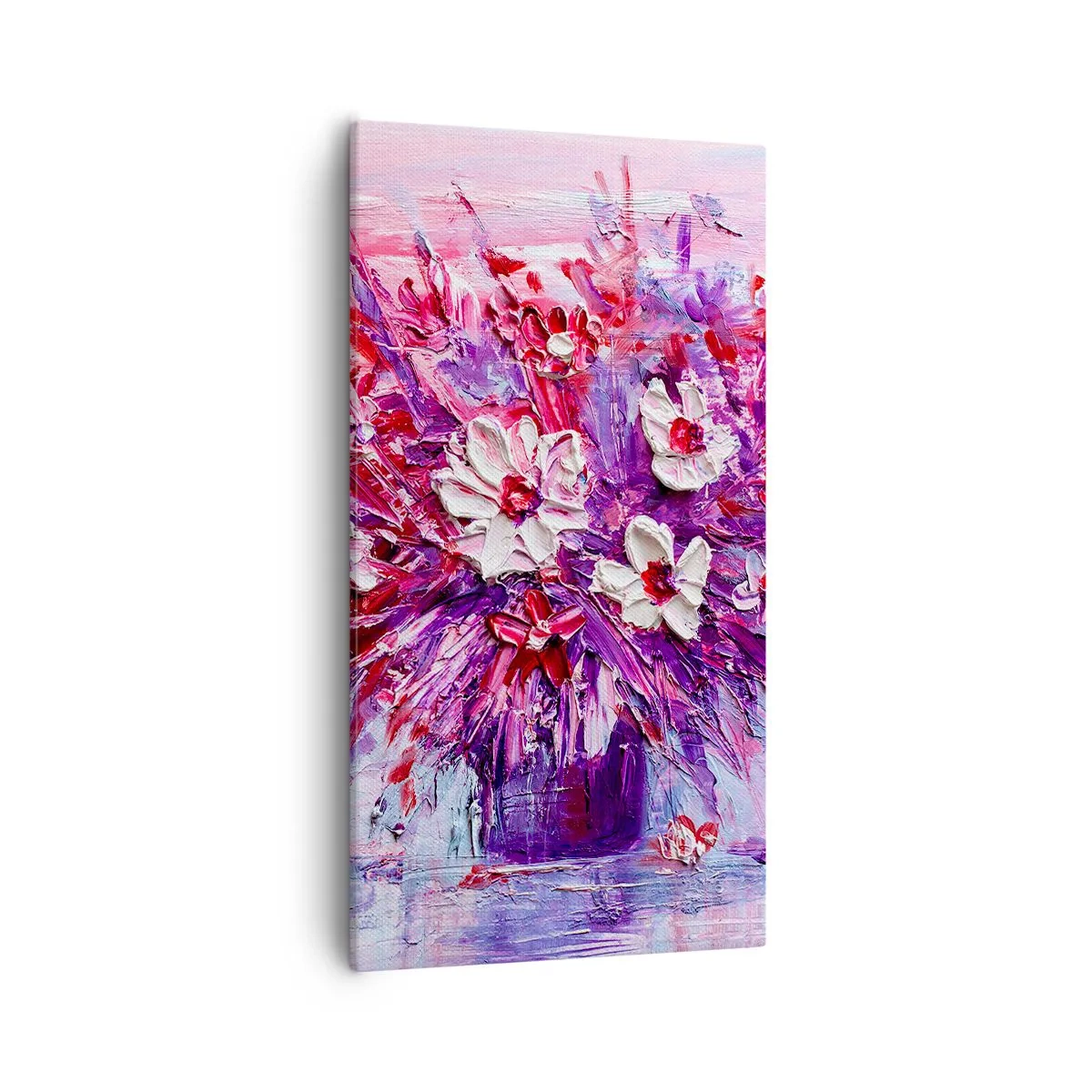 Canvastavla - Bild på duk - Oskuld och passion  - 55x100 cm