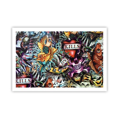 Affisch - Tatuerarens dröm - 91x61 cm