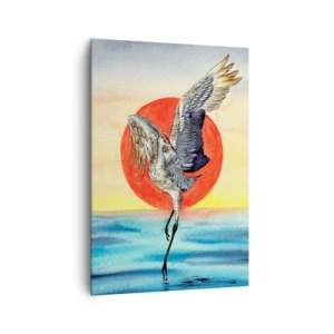 Canvastavla - Bild på duk - Dags att gå tillbaka - 70x100 cm