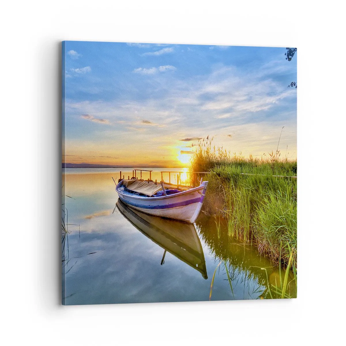 Canvastavla - Bild på duk - Uppfyllda drömmars vik - 70x70 cm